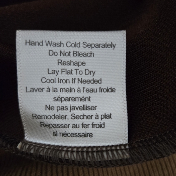 Paisley & Gray Mens Slim Fit Crewneck Sweater Brown Geometric Pattern Sz Medium - Picture 6 of 8